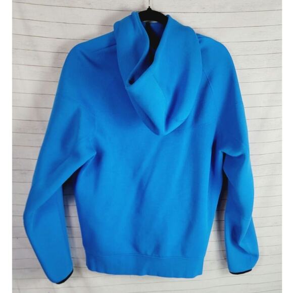 Nike Sportswear Tech Fleece Windrunner Full Zip Hoodie in Photo Blue/Blk, sz Med - Picture 13 of 16